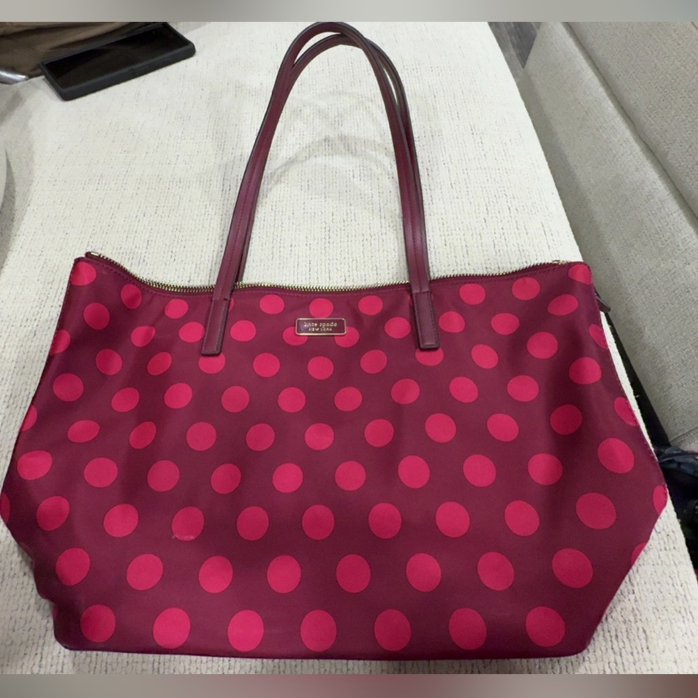 Kate Spade Polka Dot Tote Bag